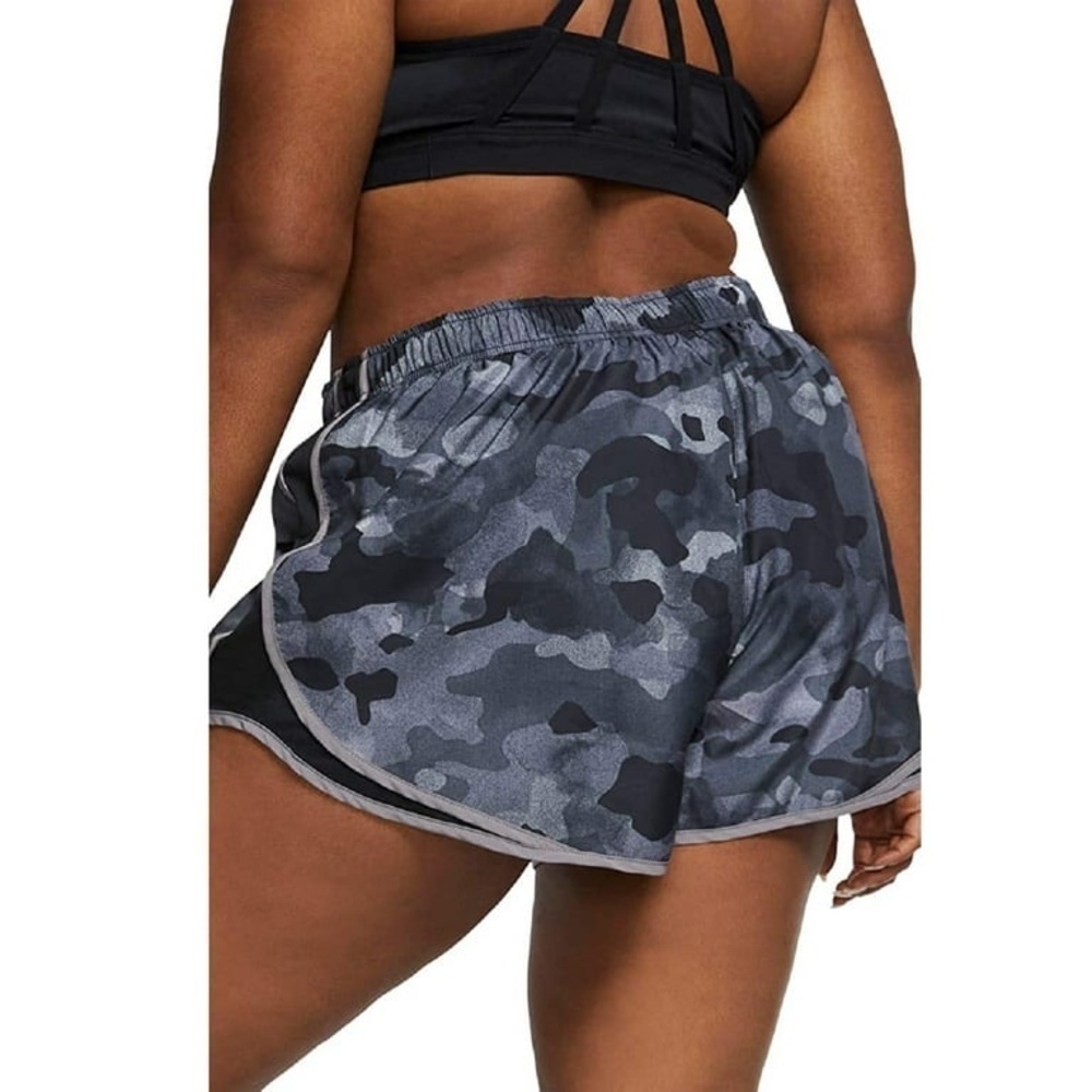 Nike Women's Tempo Dri-FIT Running Shorts, Wolf Grey size Small - Picture 2 of 12
